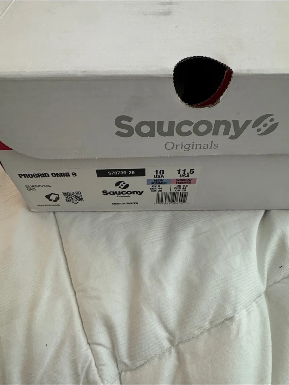 Saucony Women's Coral/White/Black Athletic Running Shoes